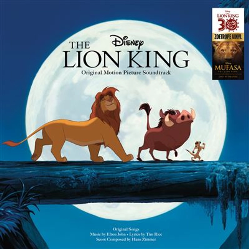 The Lion King Édition Limitée Vinyle Picture Disc Zoetrope