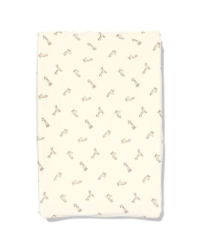 housse coussin à langer coton 50x70 girafe - HEMA