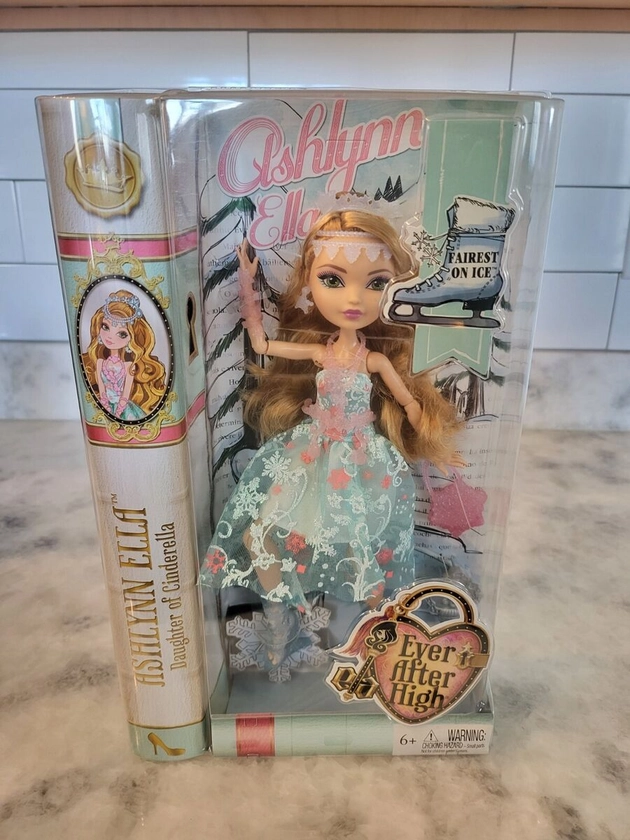 Ever After High Fairest on Ice Ashlynn Ella RARE