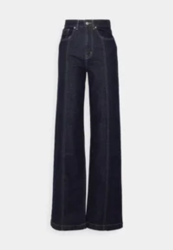 ONLY Tall ONLHOPE EX - Jean bootcut - dark blue denim/denim bleu foncé - ZALANDO.FR