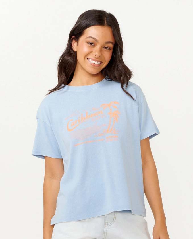 Rip Curl Caribbean Relaxed Tee at Ozmosis