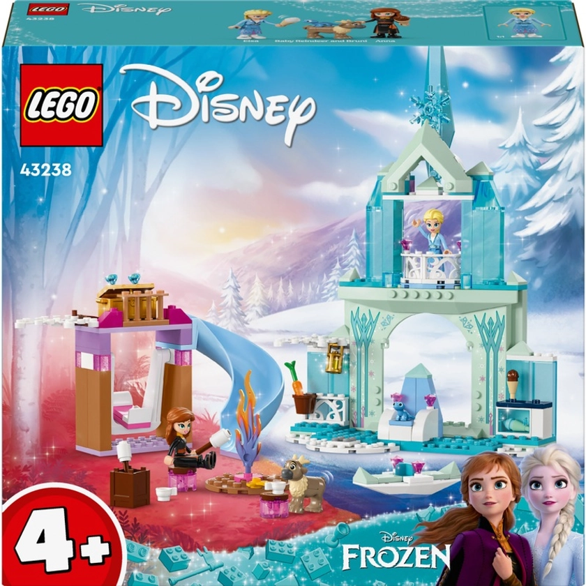 LEGO Disney 43238 La Reine des Neiges Le Château de Glace d’Elsa | Smyths Toys France