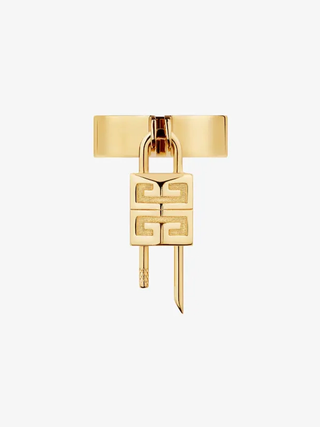 Bague Lock mini en métal | Givenchy FR | Givenchy