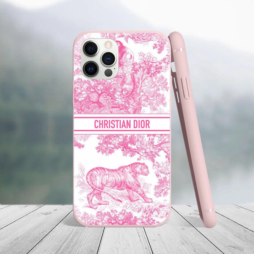 Girl Case CD Print Pink iPhone Case - Protective Phone Cover