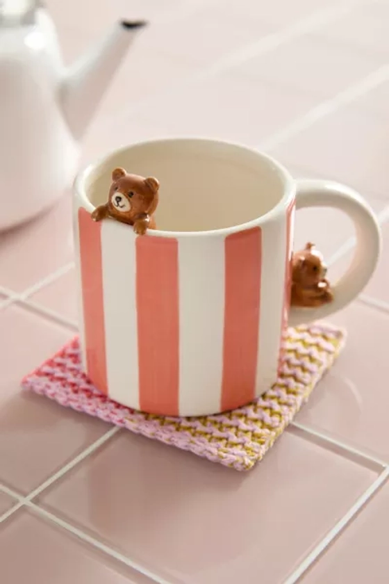 Teddy Bear Handle Mug