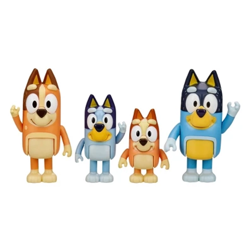 Bluey & Family Figures - 4pk