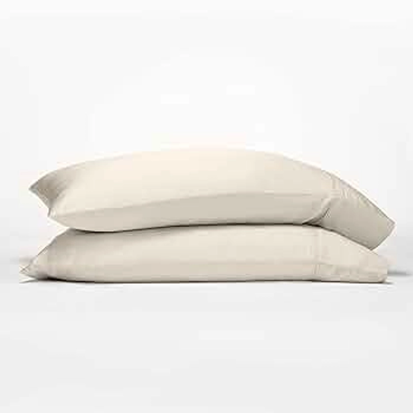 GOKOTTA Soft Pillow Cases King Size Set of 2, Luxury Silky Cooling Pillow Cases for Hot Sleepers, 100% Rayon Made from Bamboo, Envelope Closure and Reversible Pillowcases for Hair and Face(20"*36")