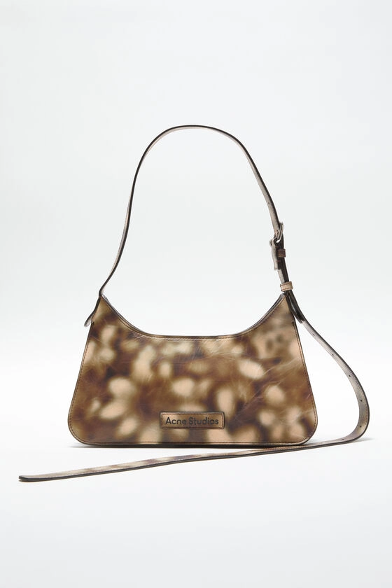 Platt mini shoulder bag - Multi brown