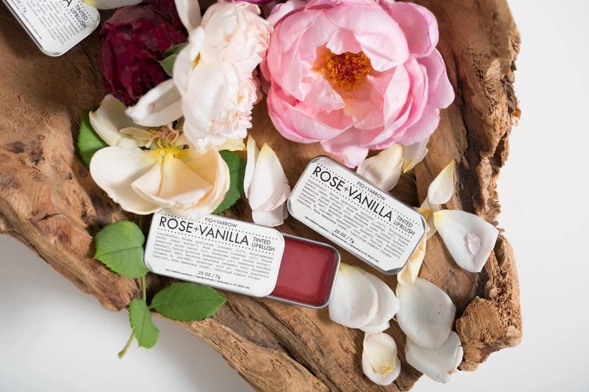 Rose + Vanilla Lipblush — Fig + Yarrow