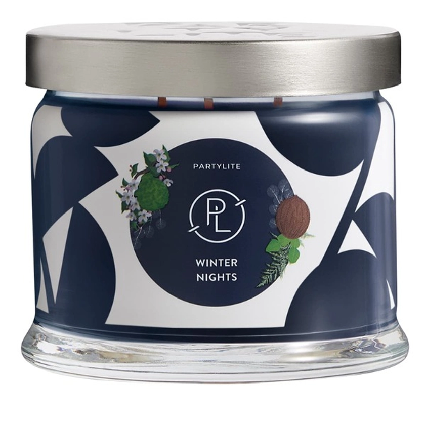 Pot à bougie 3 mèches Winter Nights | PartyLite