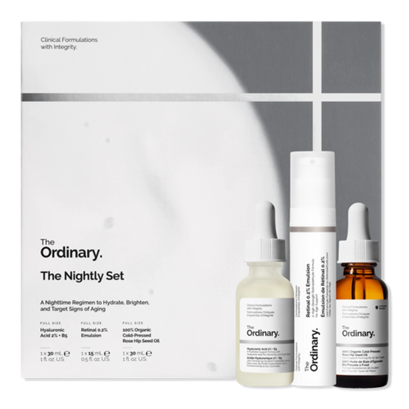 The Nightly Skin Care Holiday Gift Set - The Ordinary | Ulta Beauty