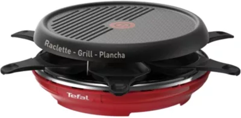 Raclette TEFAL RE12A512 Colormania rouge