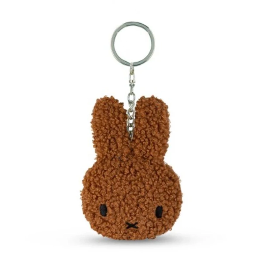 Miffy Tiny Teddy Recycled Keyring Cinnamon