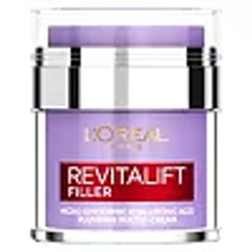 New L'Oreal Revitalift Filler Plumping Water-Cream Micro-Epidermic Hyaluronic Acid - Boots