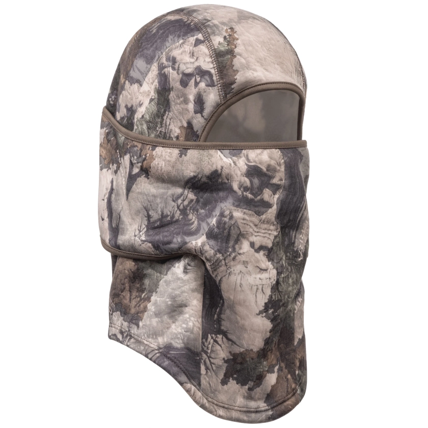 Huntworth Men's Renegade Midweight 4-in-1 Adjustable Balaclava – Mossy Oak Terra® Gila