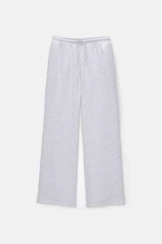 Wide-leg tracksuit bottoms - pull&bear