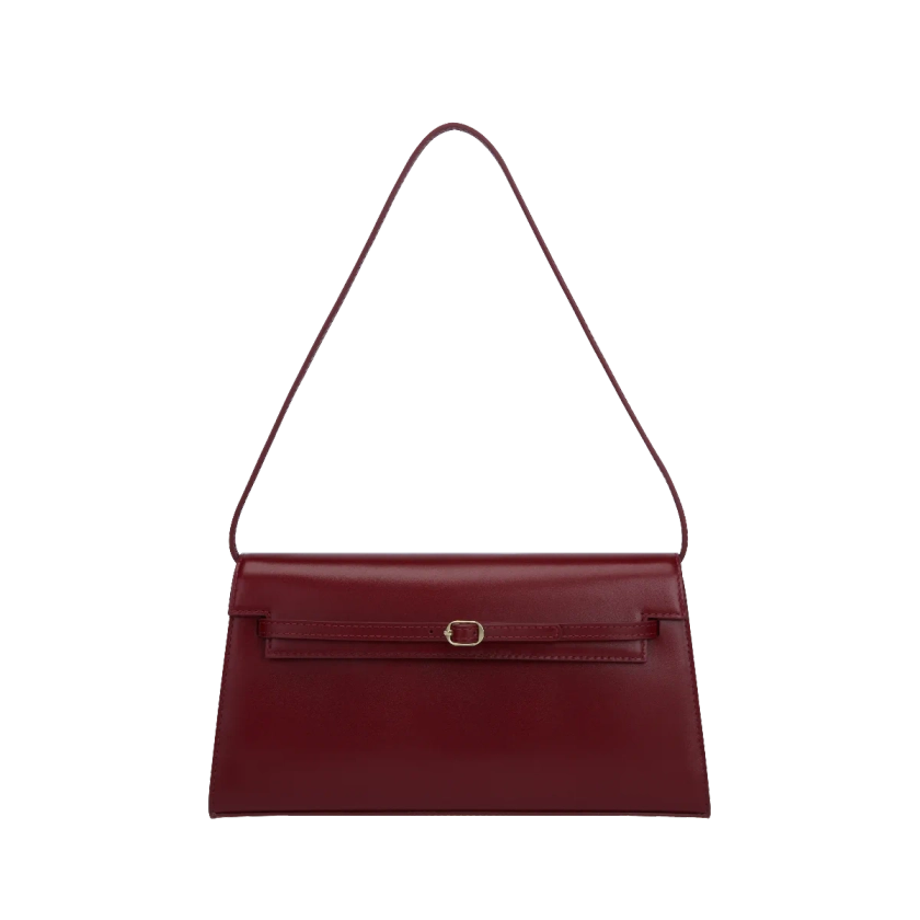 Dark Cherry Shoulder Bag (Pre-Order Only. Will Ship Mid July)