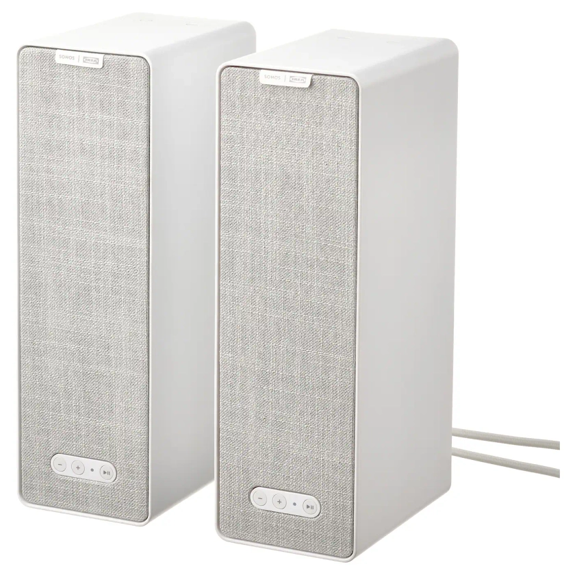 SYMFONISK enceintes étagère WiFi, blanc/2 pièces Gen 2 - IKEA