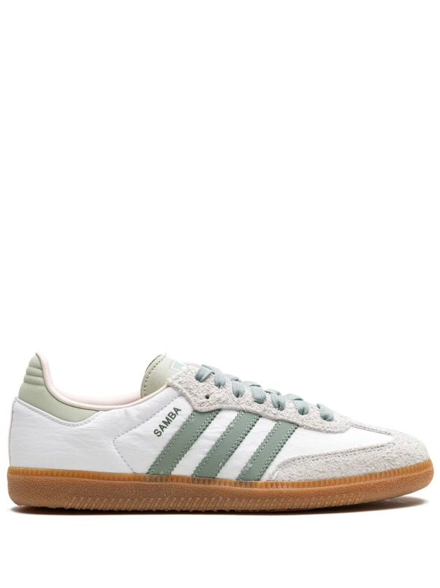 Adidas Baskets Samba 'Silver Green' | Blanc | FARFETCH FR