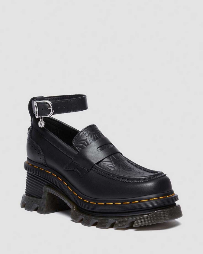 DR MARTENS CORRAN WEDNESDAY HEELED LOAFERS&nbsp;