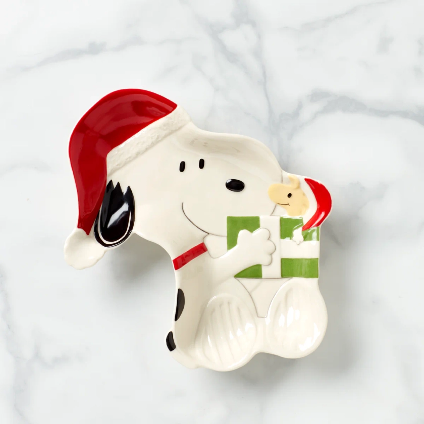 Snoopy Christmas Candy Dish