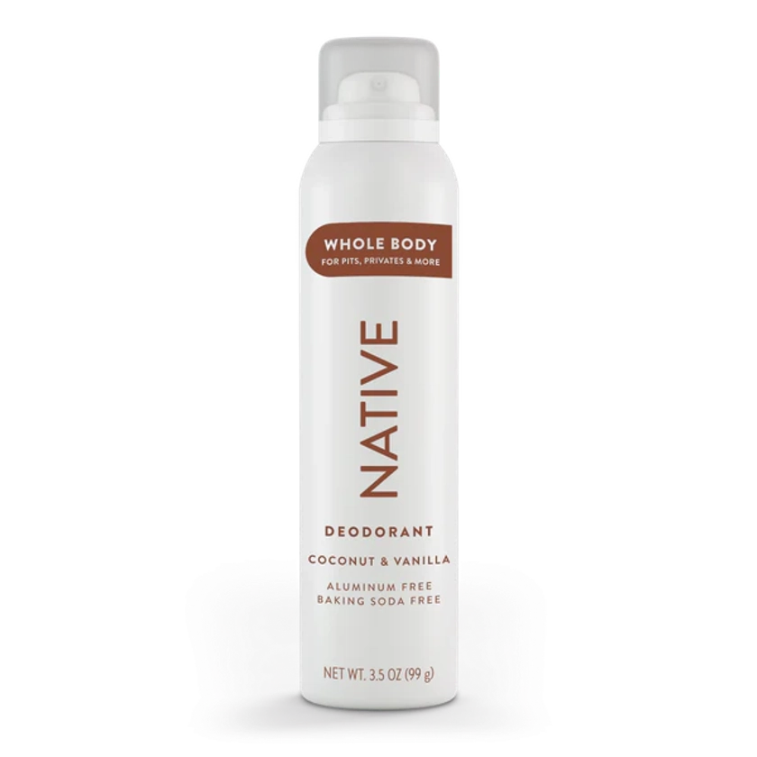Native Whole Body Deodorant | Coconut & Vanilla