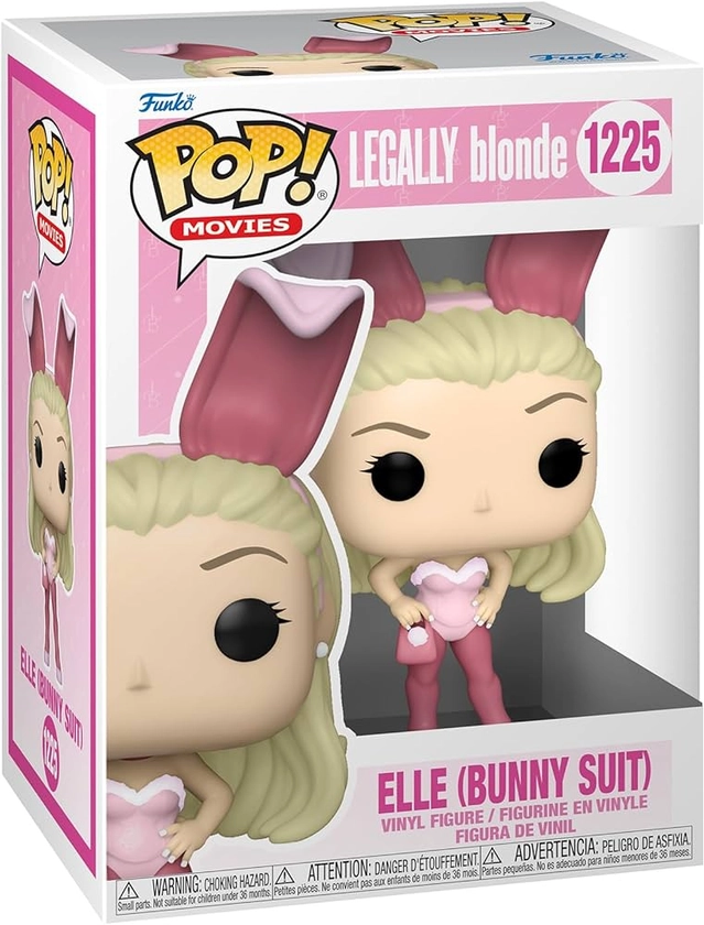 Funko Pop! Movies: Legally Blonde - Elle Woods As Bunny - Figurine en Vinyle à Collectionner - Idée de Cadeau - Produits Officiels - Jouets pour Les Enfants et Adultes - Movies Fans