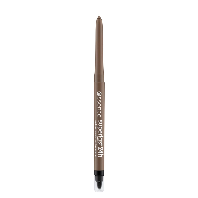 essence | SUPERLAST 24h eyebrow pommade pencil waterproof crayon sourcils 20 brown Crayon Sourcils - 20, Brown, 0.31 g - Marron