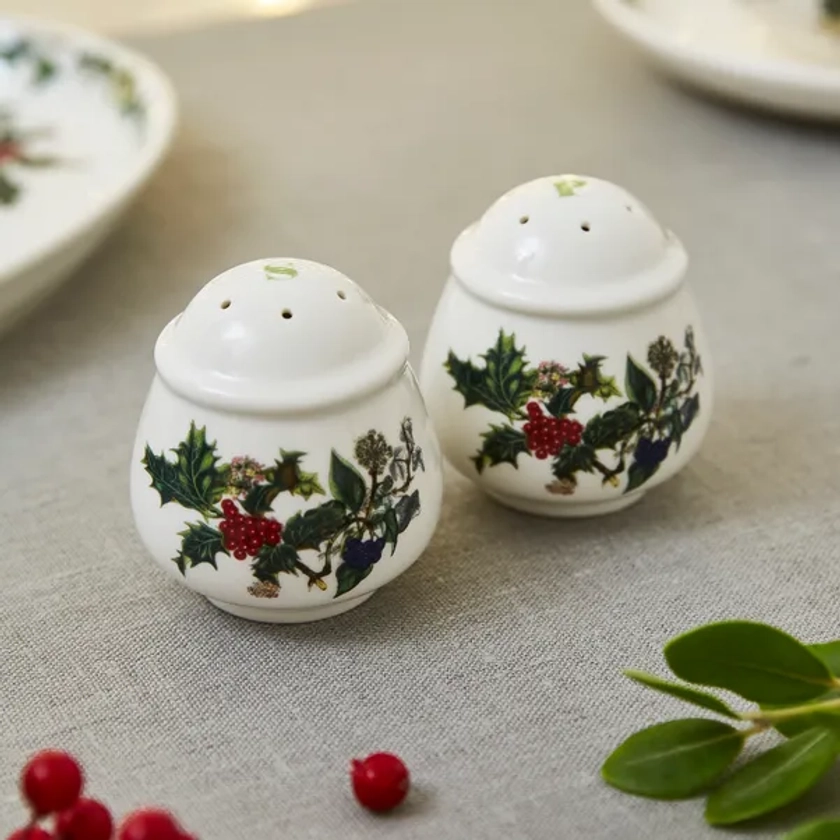 The Holly and the Ivy Salt and Pepper Set