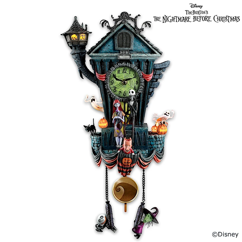 Tim Burton's "The Nightmare Before Christmas" Wall Clock