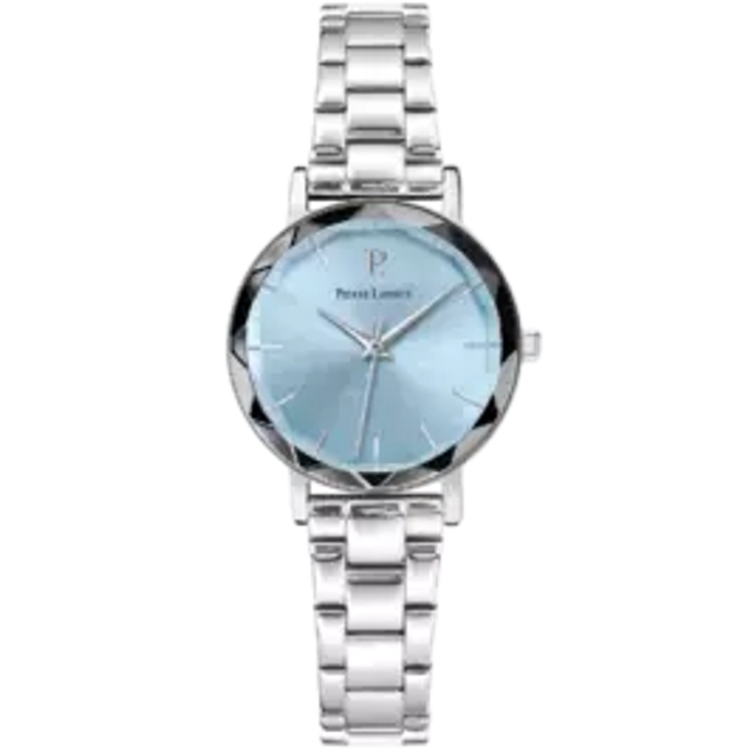 Montre Femme MULTIPLES Cadran Bleu Bracelet Acier Argenté