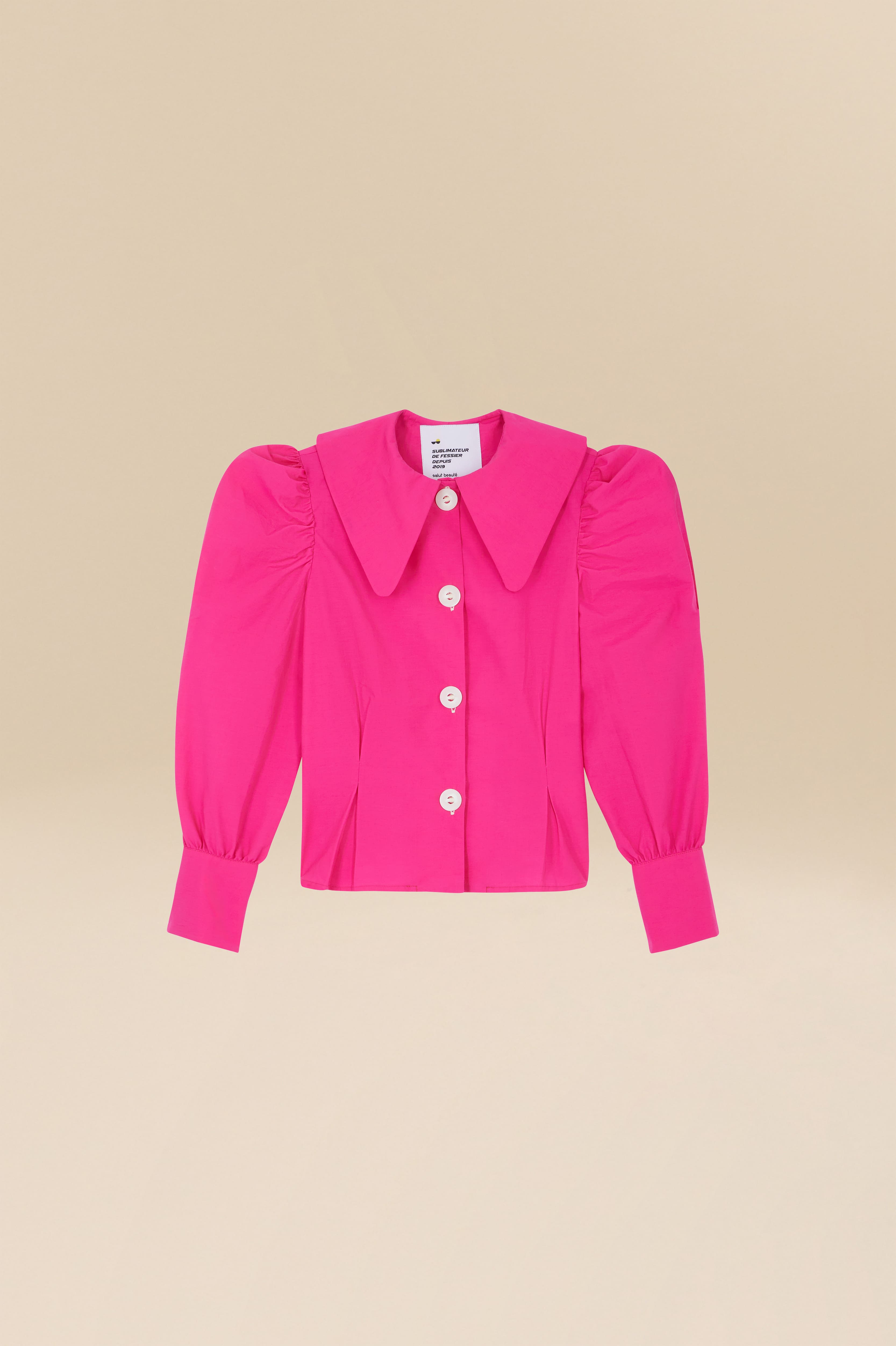 blouse rose - the gangster uniform