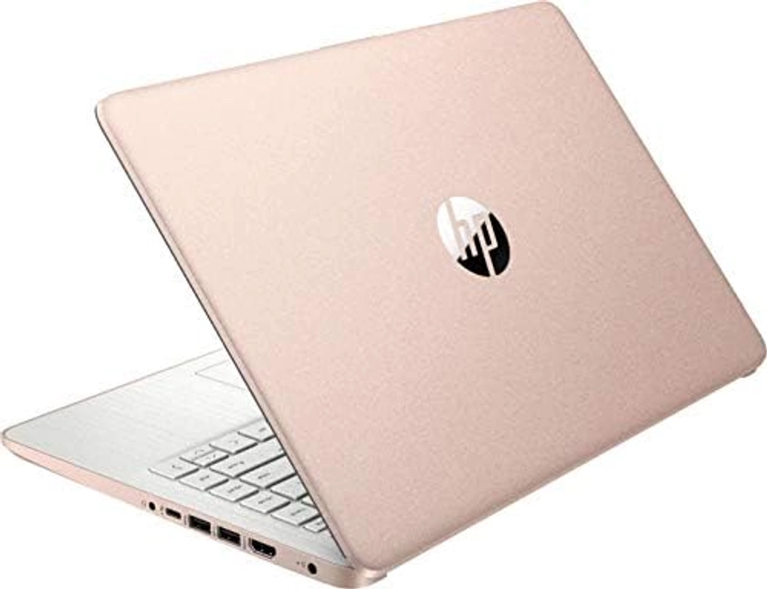 HP Stream 14in HD Display, Intel Celeron N4020 Dual-Core Processor 4GB DDR4 Memory 192GB Storage (64GB eMMC+128GB Card) HDMI WiFi Webcam Bluetooth 1-Year Microsoft 365 Win10 S Rose Gold | TGCD Bundle