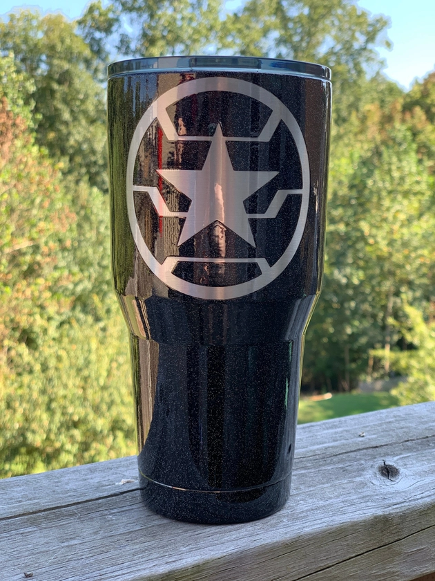 Bucky Barnes Double-Walled Stainless Steel Insulated Wine Tumbler