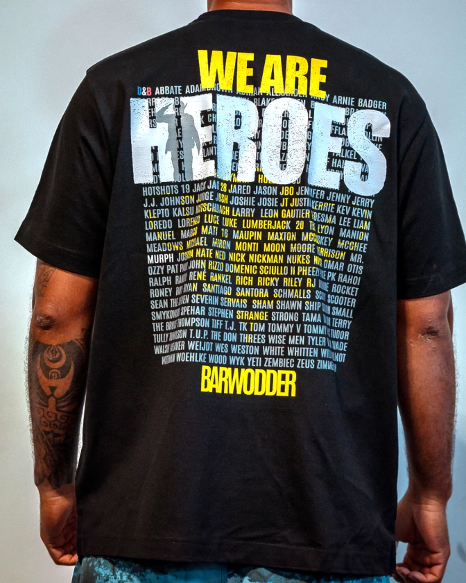 T-Shirt We Are Heroes