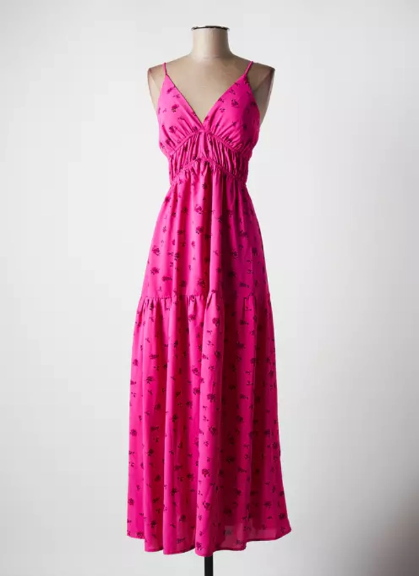 In April 1986 Robes Longues Femme de couleur rose 2211673-rose00 - Modz