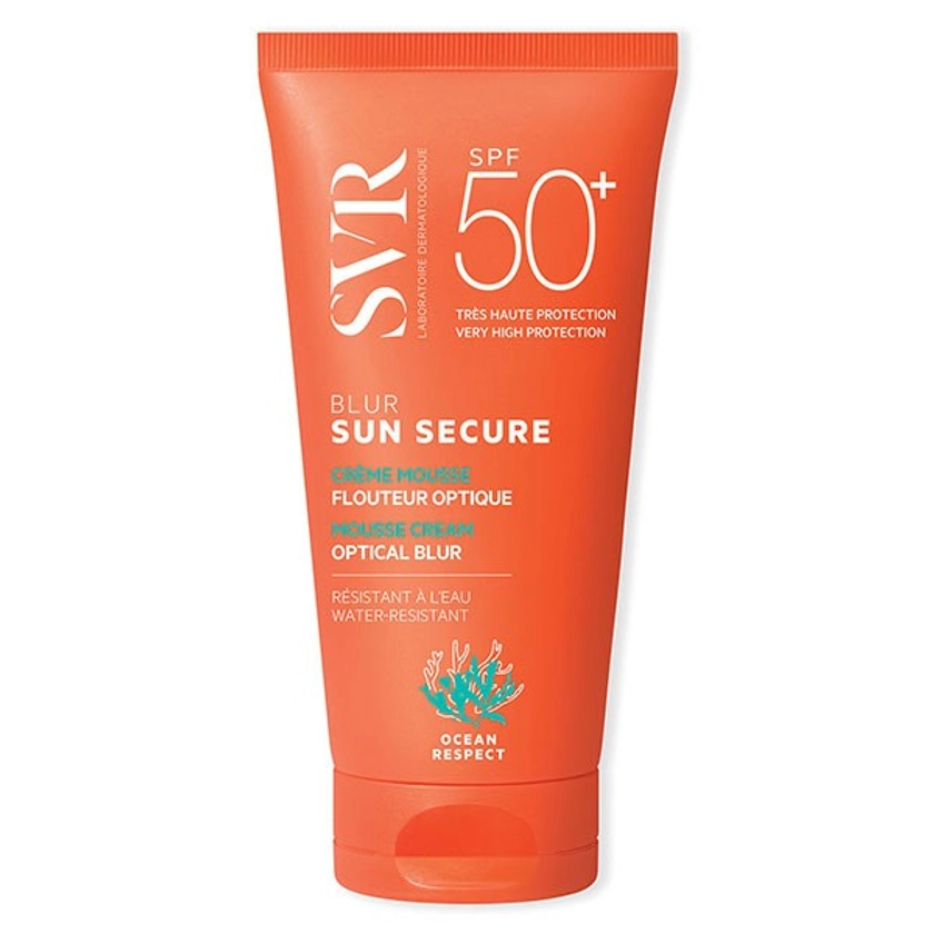 SVR Sun Secure Blur Crème Solaire Mousse Flouteur Optique Spf50+ 50ml | Pas cher