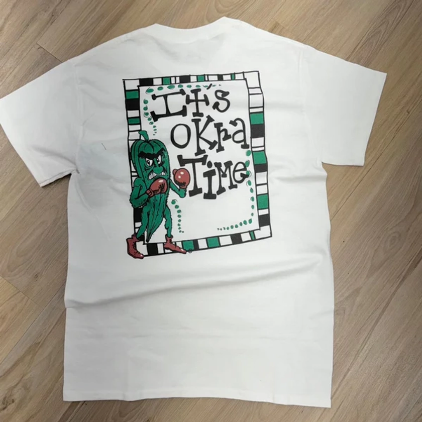 Okra Time Tee