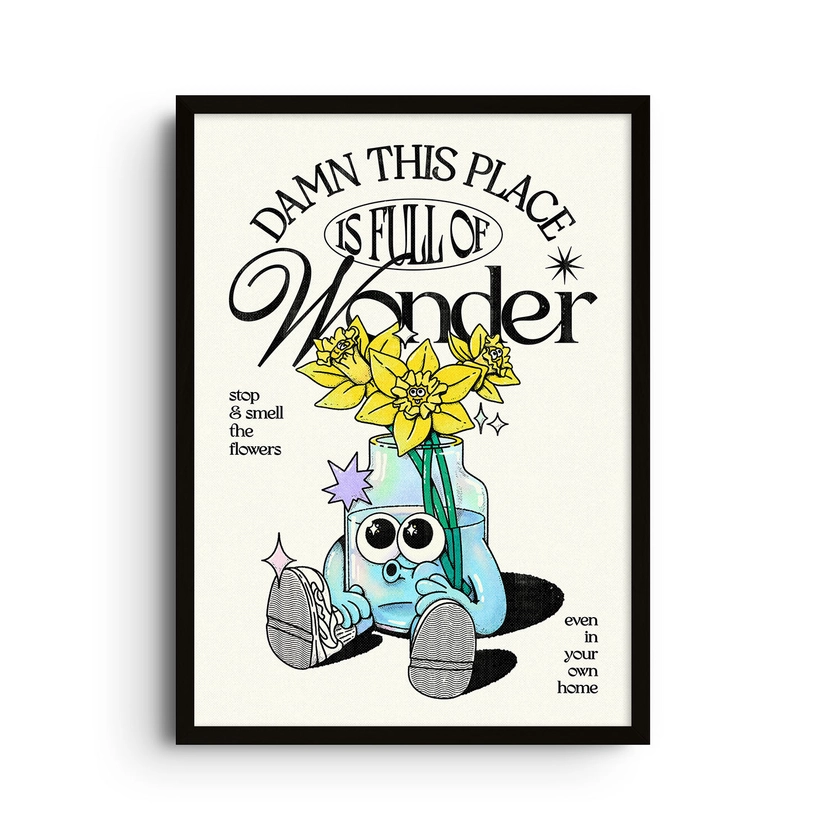 Full Of Wonder - Giclee Fine Art Print - Small by East Side Studio London