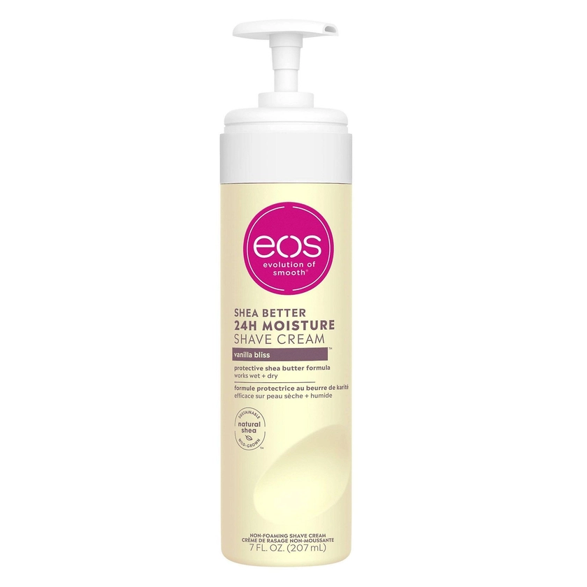 EOS shave crème ultra hydratante, bliss vanille, 7 oz