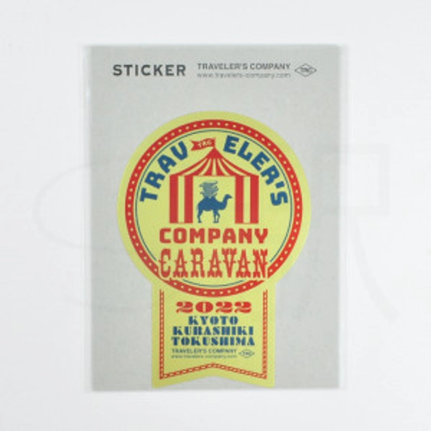 Traveler's Factory Sticker - TRC Caravan 2022