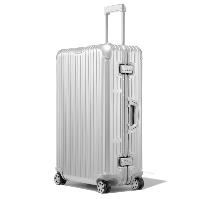 Original Check-In L Aluminum Suitcase | Silver | RIMOWA