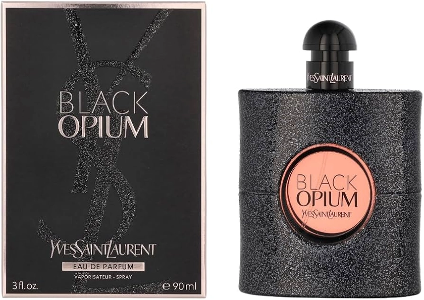 Black Opium by Yves Saint Laurent Eau De Parfum for Women, 90 ml : Amazon.co.uk: Beauty