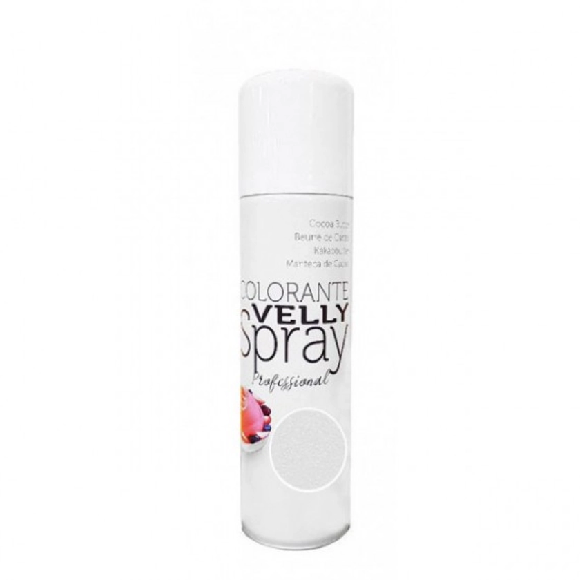 Spray velours Blanc Velly 250 ml - Cook Shop