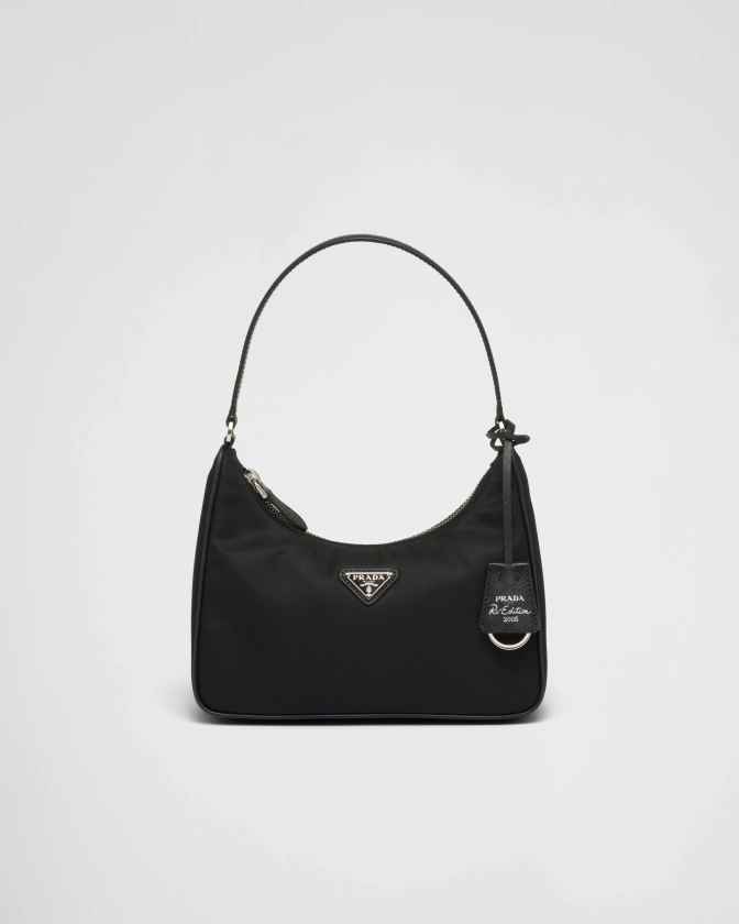 Black Prada Re-edition 2005 Re-nylon Mini Bag | PRADA