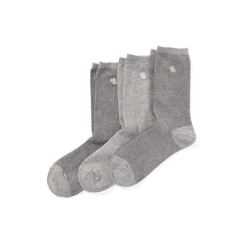 Stretch Cotton Sock 3-Pack | Ralph Lauren