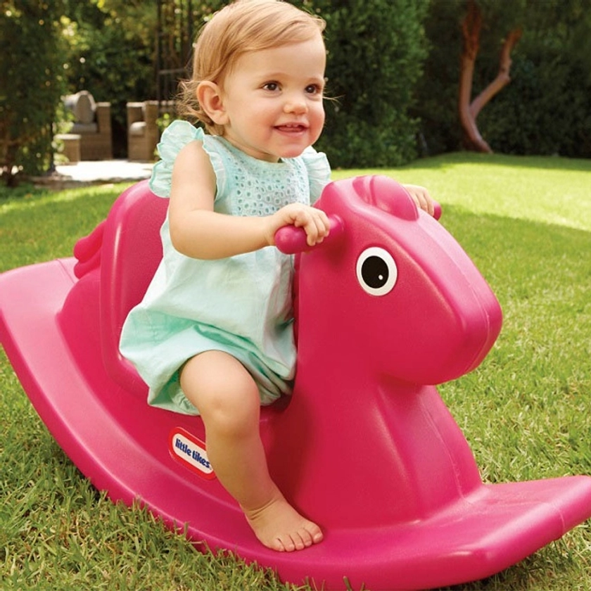 Little Tikes - Cheval à Bascule - Magenta | Smyths Toys France