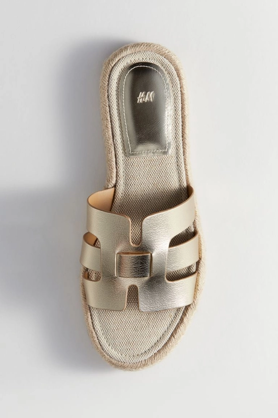 Espadrille sandals