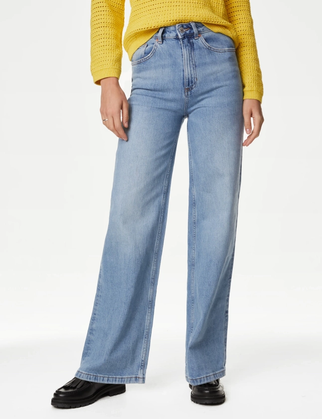 The Wide-Leg Jeans | M&S Collection | M&S