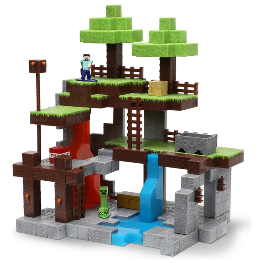 Minecraft Nano Scene Overworld | Smyths Toys UK